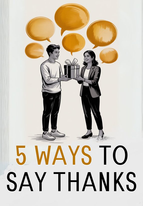 5 Ways To Say Thanks