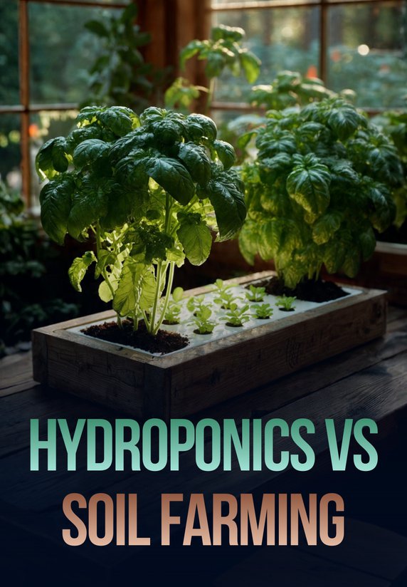 Hydroponics Vs Soil Farming