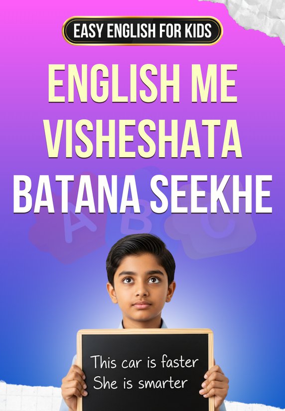 English Me Visheshta Batana Seekhe