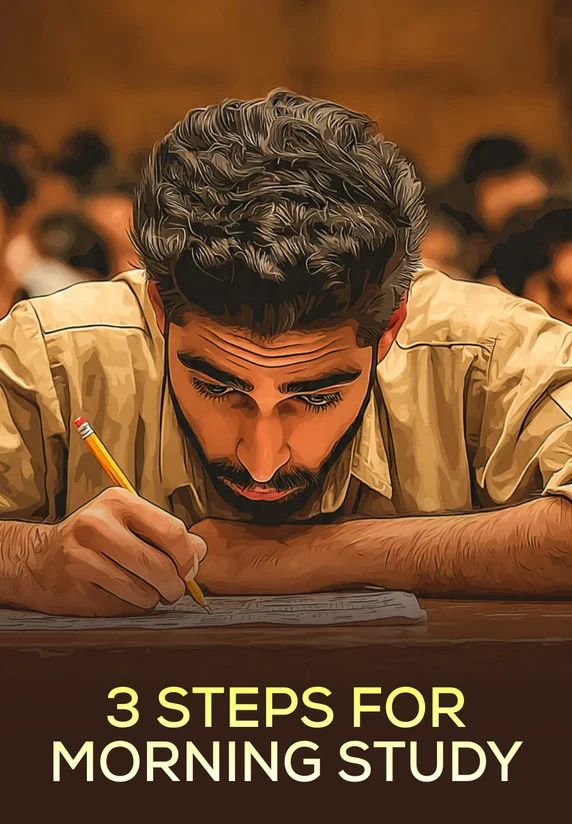3 Steps For Morning Study | Board Exam Tips
