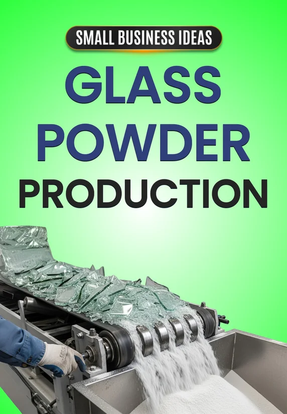 Glass Powder Production
