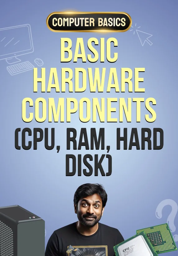Basic Hardware Components (CPU, RAM, Hard Disk)