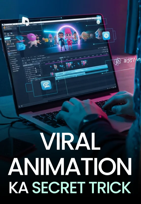 Viral Animation Ka Secret Trick | Video Editing Mastery