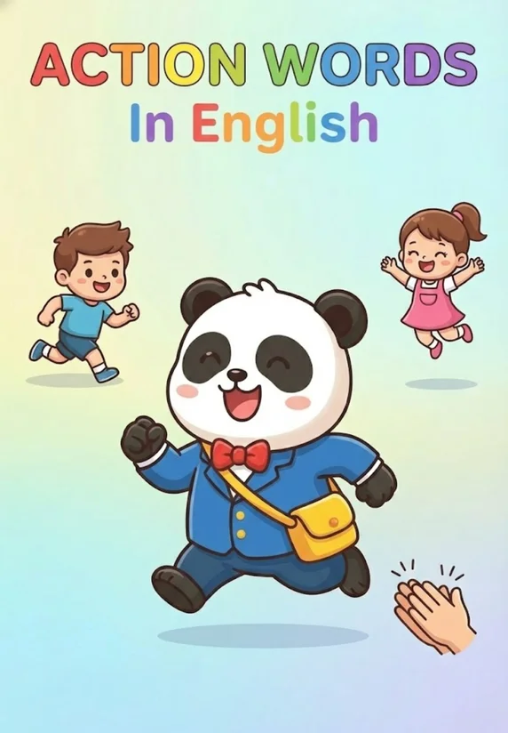Action Words In English | Basic English For Kids