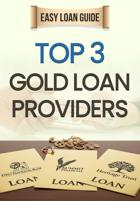 Top 3 Gold Loan Providers