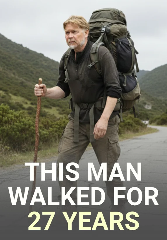 This Man Walked For 27 Years