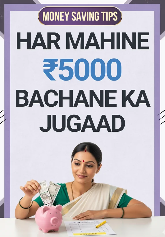 Har Mahine ₹5000 Bachane Ka Jugaad