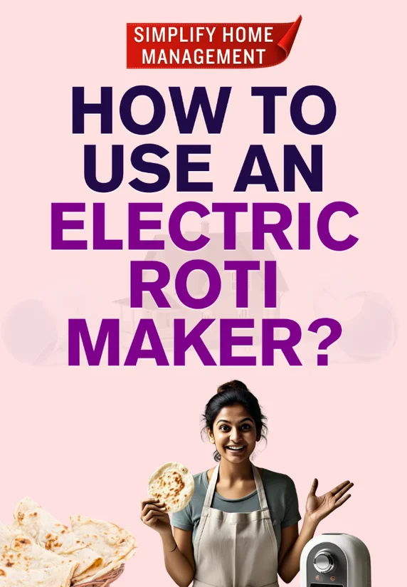 How To Use An Electric Roti Maker? - Full Demo | Simplify Home Management